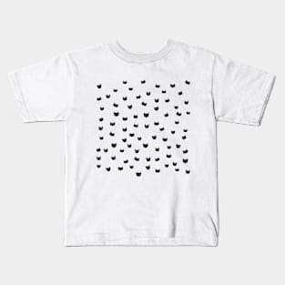 Black Cat Pattern Kids T-Shirt